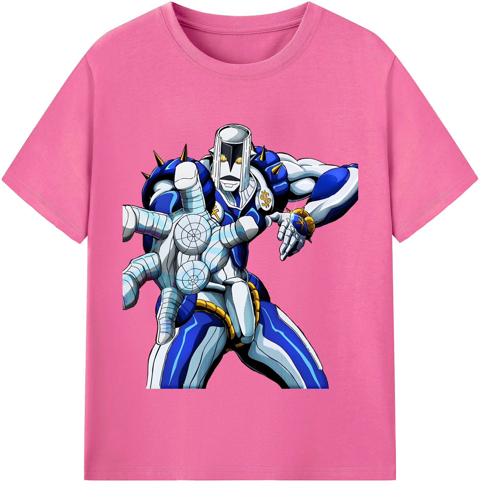 （画像用） ジョジョの奇妙な冒険 虹村億泰 にじむら おくやす JoJo's Bizarre Adventure Nijimura Okuyasu レディースカジュアルプリントTシャツ（綿100％）